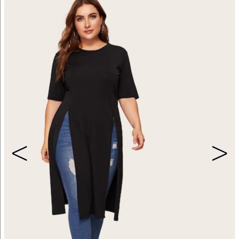 3/4 sleeve top.